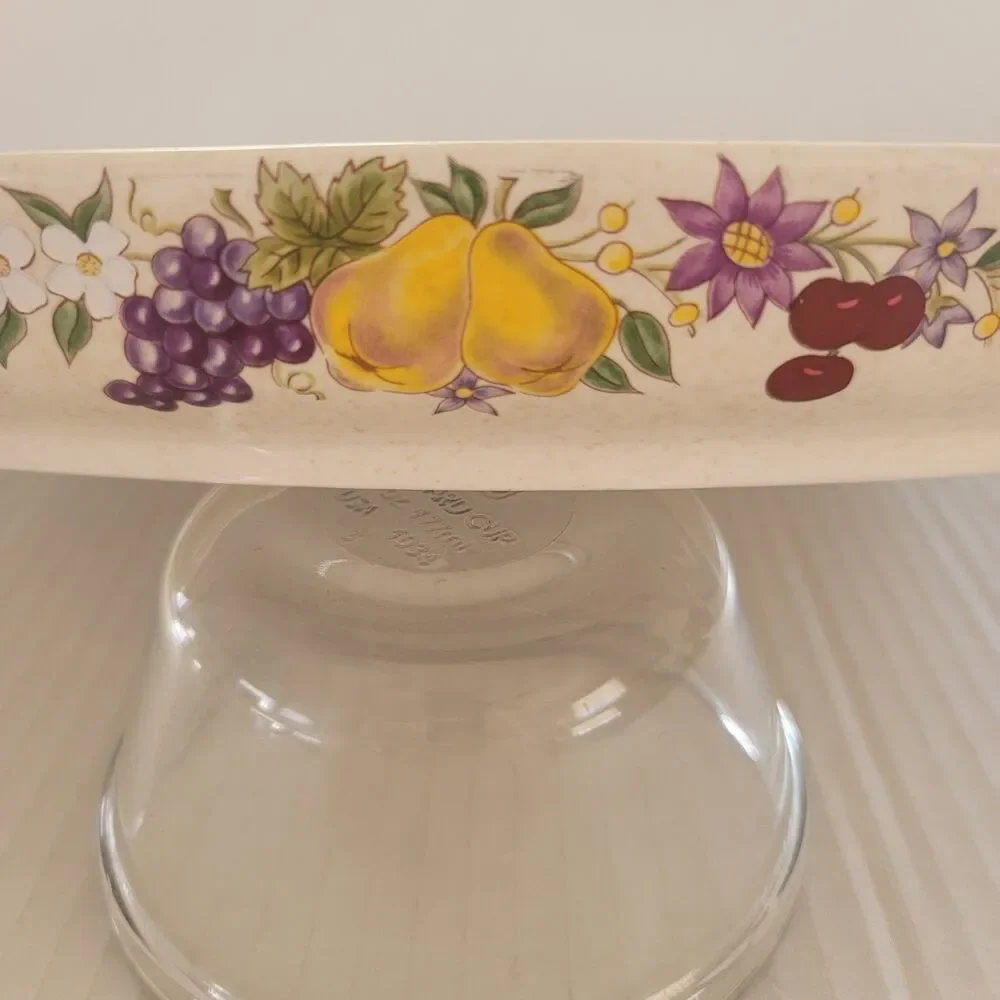 Vintage LENOX TemperWare "Summer Harvest" Fruit Oval Roaster Platter Dish 15" - Picture 3 of 11